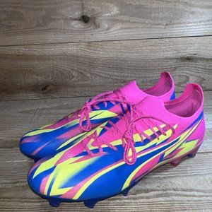 NEW SZ 9 & 10 Puma  Ultimate Energy FG AG Soccer Cleats Luminous Pink 107540-01